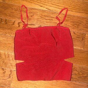 Bandage Red Crop Top